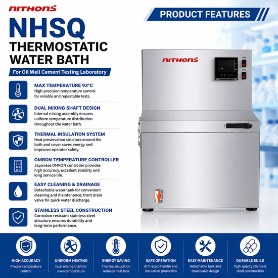High Precision Thermostatic Water Bath For Cement Testing Laboratories factory