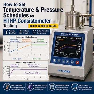 Building Temperature and Pressure Schedules for HTHP Consistometer Testing: B...