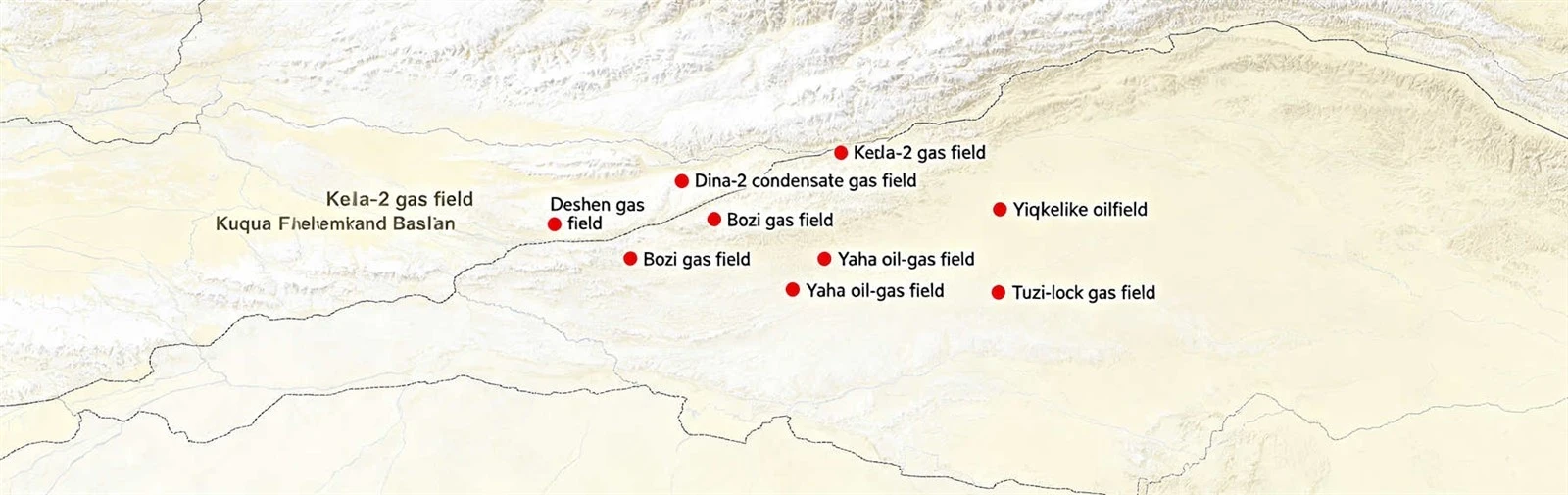 Structural Geological Map of Tarim Basin Ultra-Deep HPHT Gas Fields Structural Geological Map of Tarim Basin Ultra-Deep HPHT Gas Fields