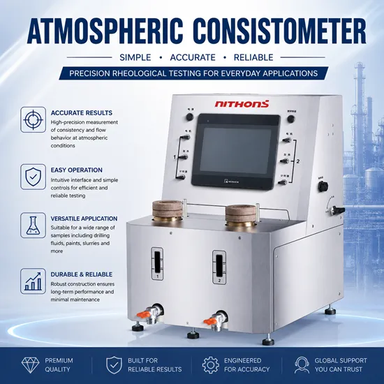Why the NCCQ2220 Dual-Cell Atmospheric Consistometer Is the Best Choice for Cement Laboratories Why the NCCQ2220 Dual-Cell Atmospheric Consistometer Is the Best Choice for Cement Laboratories