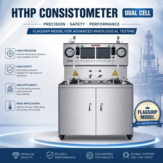 NZCQ2220R Dual Cell HTHP Consistometer (Flagship Ultimate Version) NZCQ2220R Dual Cell HTHP Consistometer (Flagship Ultimate Version)