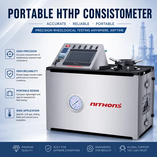 NBCQ2120 Portable HTHP Consistometer (Portable HPHT Cement Thickening Time Tester) NBCQ2120 Portable HTHP Consistometer (Portable HPHT Cement Thickening Time Tester)