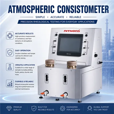 NCCQ2220 Atmospheric Consistometer (Dual Cell Cement Thickening Time Tester)